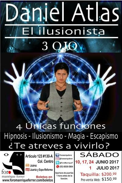 DANIEL ATLAS EL ILUSIONISTA DANIEL ATLAS EL ILUSIONISTA