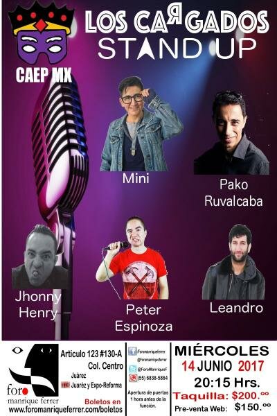 LOS CARGADOS STAND UP LOS CARGADOS STAND UP
